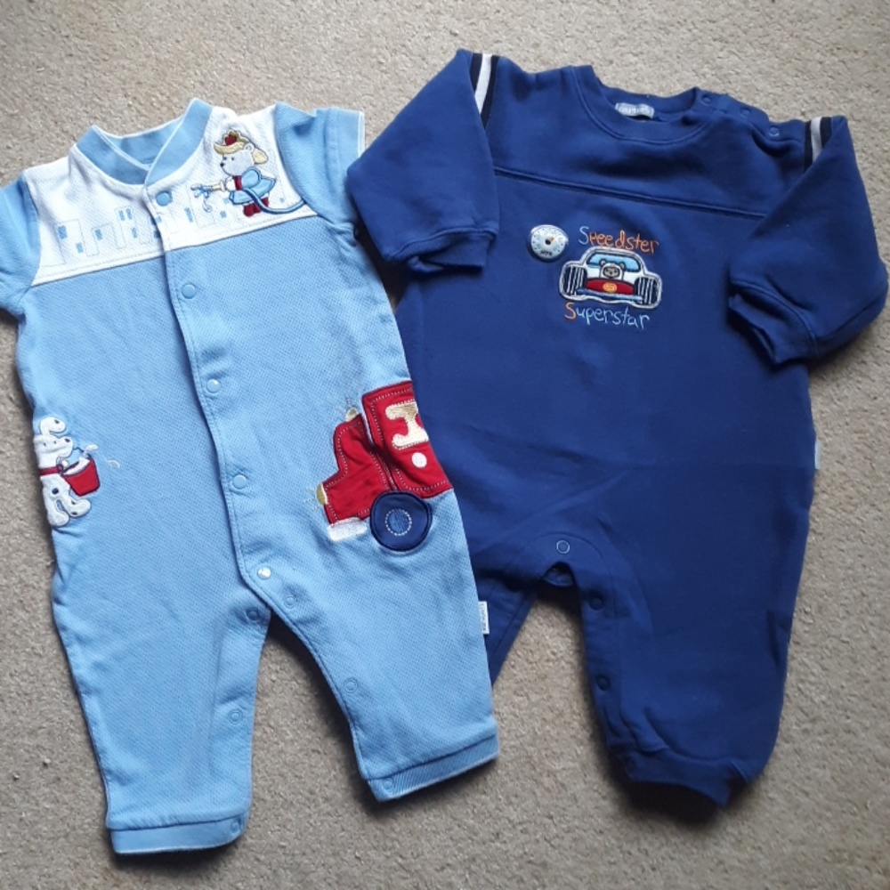 9mo Boys Rompers/PJ's Snap-Up